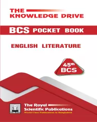 45th BCS Pocket Book English Literature