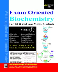 Exam Oriented Biochemistry ( Volume- 1 & 2 ) 2022