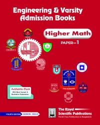 Higher Math 1st Paper - Engineering & Varsity Admission 2023