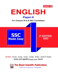 English 2nd - SSC Made Easy (4th Edition)